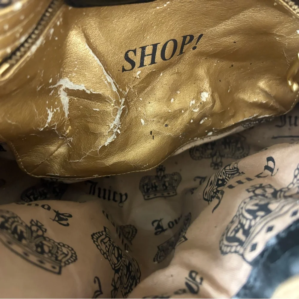 Vintage Juicy Couture Scottie Velvet Shoulder Bag - Picture 5 of 8